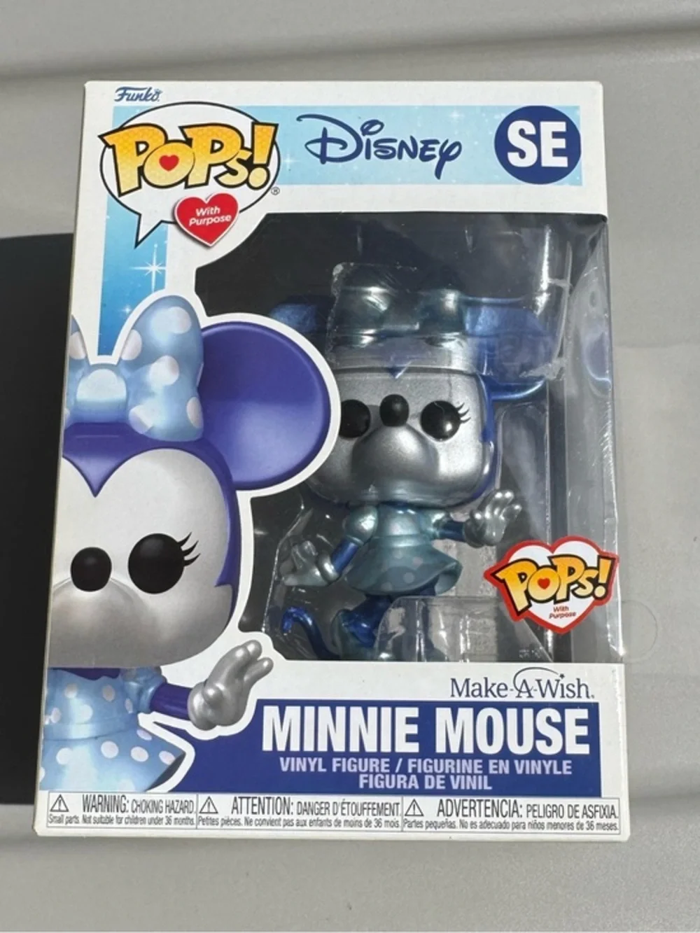 Funko Pop! Disney: Make-A-Wish Minnie Mouse (Metallic)
